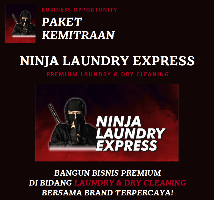 Laundry Express Bandung (Paket 300 juta)